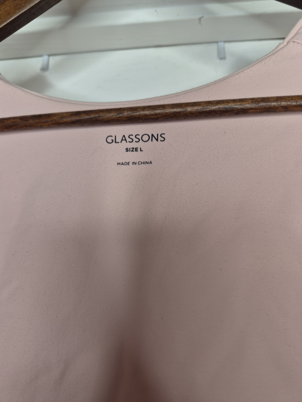 Glassons Pink Long-Sleeve Shrug Top Large - Picture 4 of 7